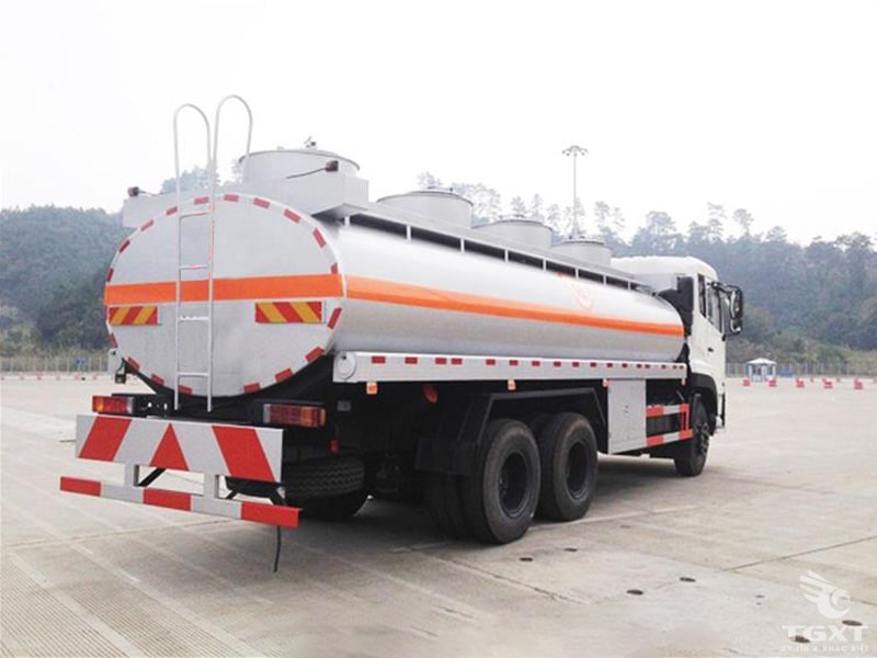 xe bồn chở xăng dầu dongfeng c260