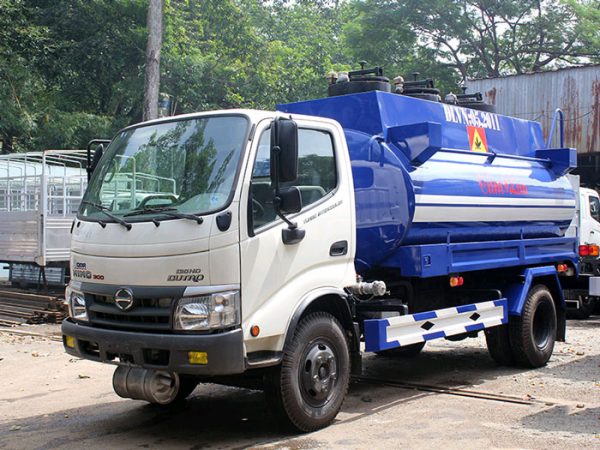 Xe Bồn Chở Xăng Dầu Hino WU342L - 6 Khối