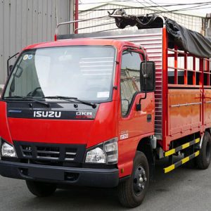 Xe Tải Bửng Nâng Isuzu QKR77HE4 Thùng Bạt - 1,9 Tấn